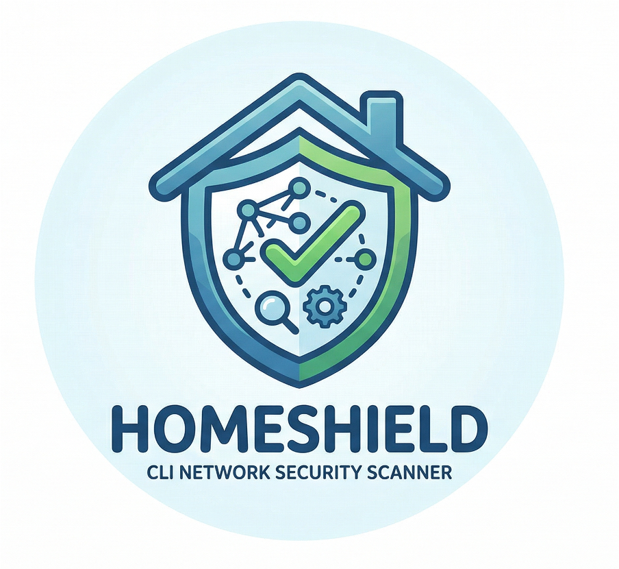 HOME-SHIELD CLI network security scanner logo